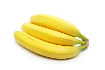 Fototapeta na wymiar Three bananas
