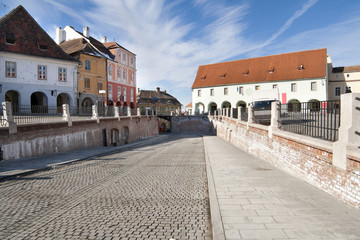 Fototapeta premium Photo of Sibiu city, Romania