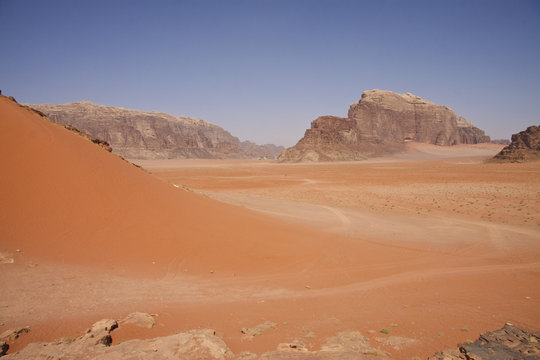 Wadi Rum Landschaft