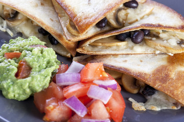 Quesadillas with Salsa