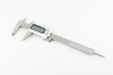 Digital sliding gauge.