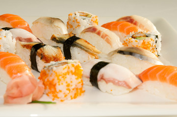 Sushi closeup