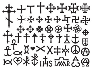 Heraldic Crosses and Christian Monograms