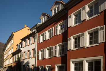 Fototapeta na wymiar Austrian Housefronts