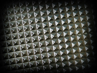 Glass Tabletop Closeup Macro Showing Repetitive Pattern