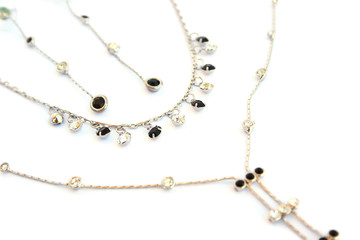 Fototapeta premium Necklace, bracelet and earrings