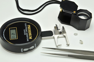 Diamant Messer - Diamant Messgerät - Diamant Messwerkzeug