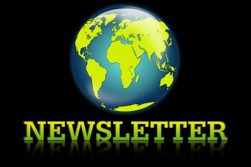 Newsletter - world, green
