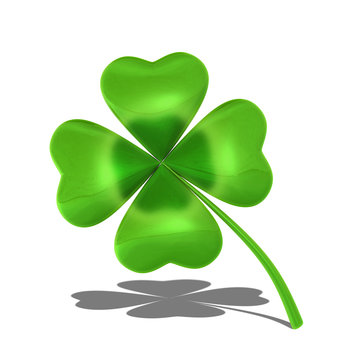 Four-leaf shamrock