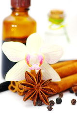 Cinnamon, vanilla bean and star anise