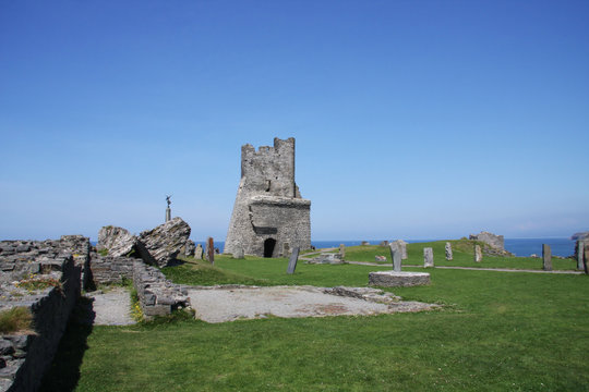 Aberystwyth Castle Wales UK