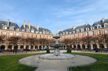 Paris, place des Vosges