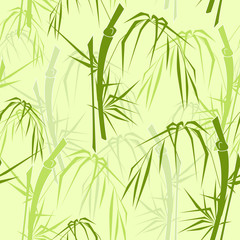 Fototapeta na wymiar bamboo seamless pattern