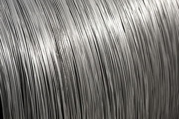 aluminum wire spool texture