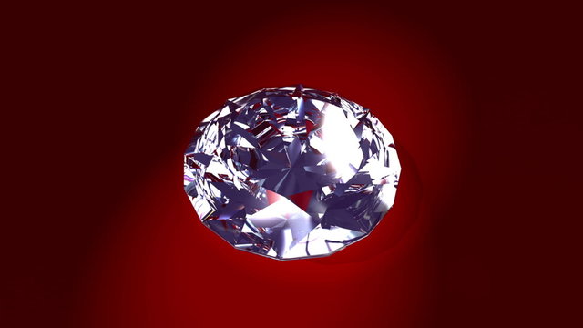 Animation of a diamond
