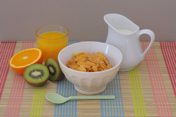 petit déjeuner, céréales
