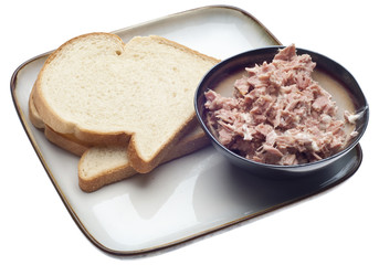 Tuna Salad Lunch with Bread