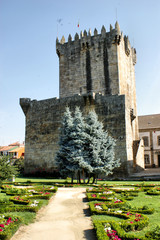 Chaves castle in north of Portugal