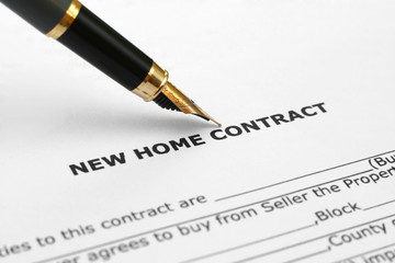 New home contract