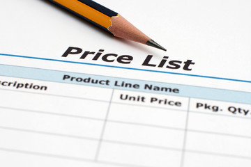 Price list
