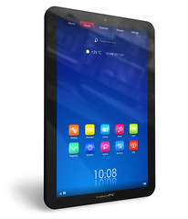 Vertical tablet PC