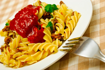 pasta bolognese