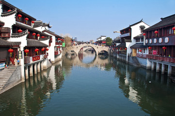 Obraz premium Quartier de Qibao à Shanghai - China