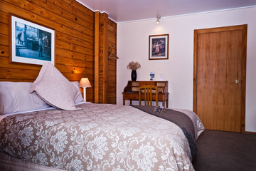 Fox Glacier Lodge Bedroom Interior