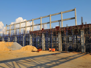 Naklejka premium Construction Site