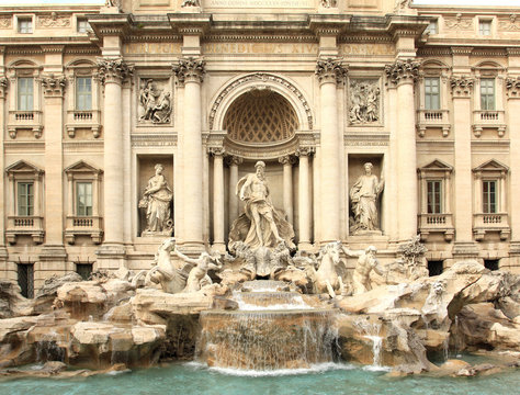 Trevi Fountain. Rome.