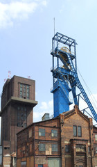 Fototapeta premium Coal mine shaft