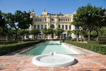 Ayuntamiento de Malaga. Andalucia.