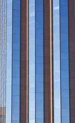 Obraz premium Brown Granite and Blue Glass Details