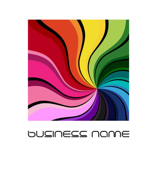 Vector combination of colors and black