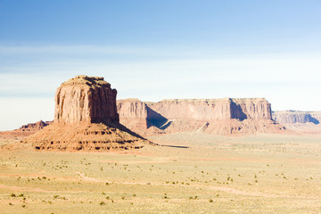 Fototapeta na wymiar Elephant Butte, Monument Valley National Park, Utah-Arizona, USA