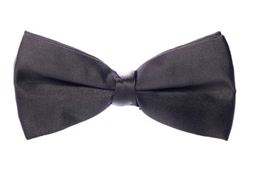 Black bow tie