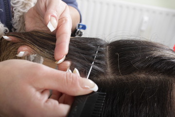 Im Friseur-Salon