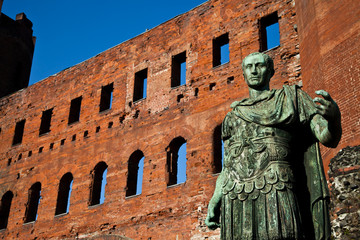 Naklejka premium The leader: Cesare Augustus - Emperor