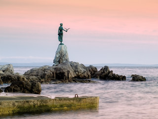 Fototapeta premium Statue of Opatija
