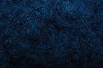 Fototapeta na wymiar dark blue wool
