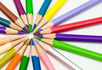 Fototapeta premium color pencils