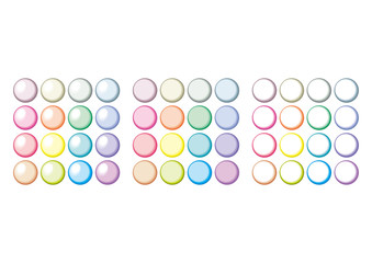 colorful buttons