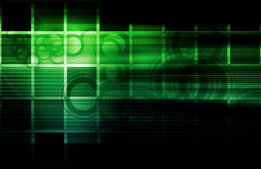 Abstract Glowing Background