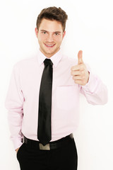 Geschäftsmann  Daumen hoch