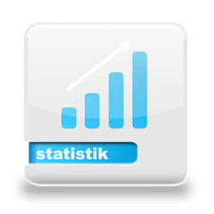 Button spare Statistik grau blau