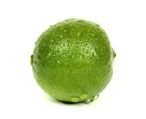 Limet on white background