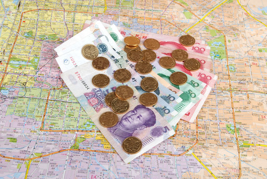 Map and money