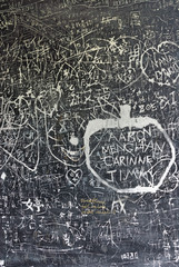 Grunge blackboard