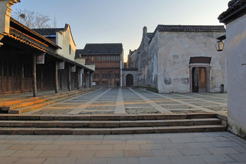 China, Jangsu, the Xizha ancient village houses