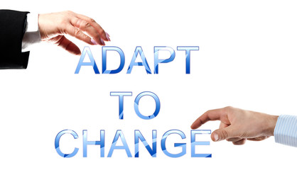 Adapt to change words